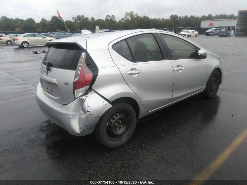 2015 TOYOTA PRIUS C ONE/TWO/THREE/FOUR - JTDKDTB33F1583009