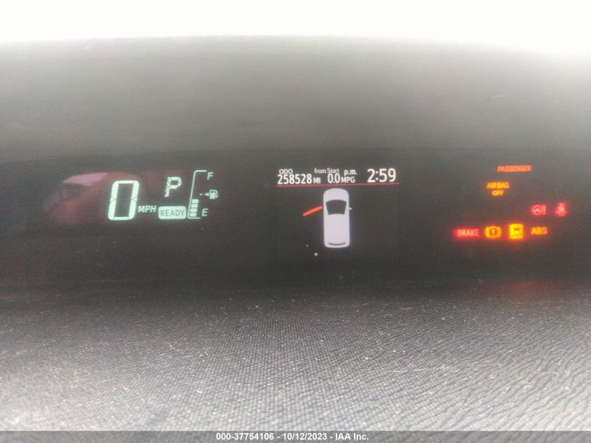2015 TOYOTA PRIUS C ONE/TWO/THREE/FOUR - JTDKDTB33F1583009