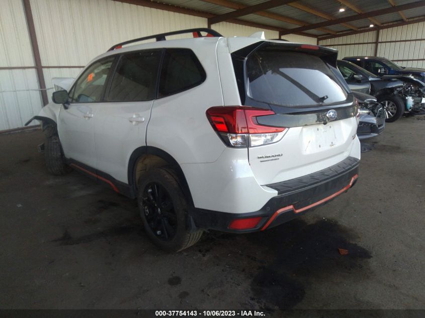 VIN JF2SKARC3MH405946 2021 SUBARU FORESTER SPORT