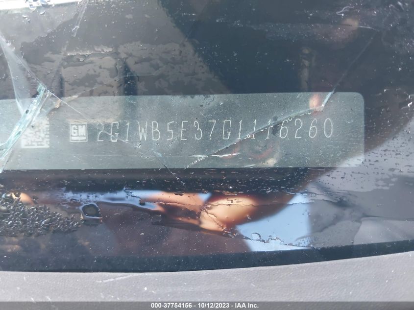 2016 CHEVROLET IMPALA LIMITED LT - 2G1WB5E37G1116260