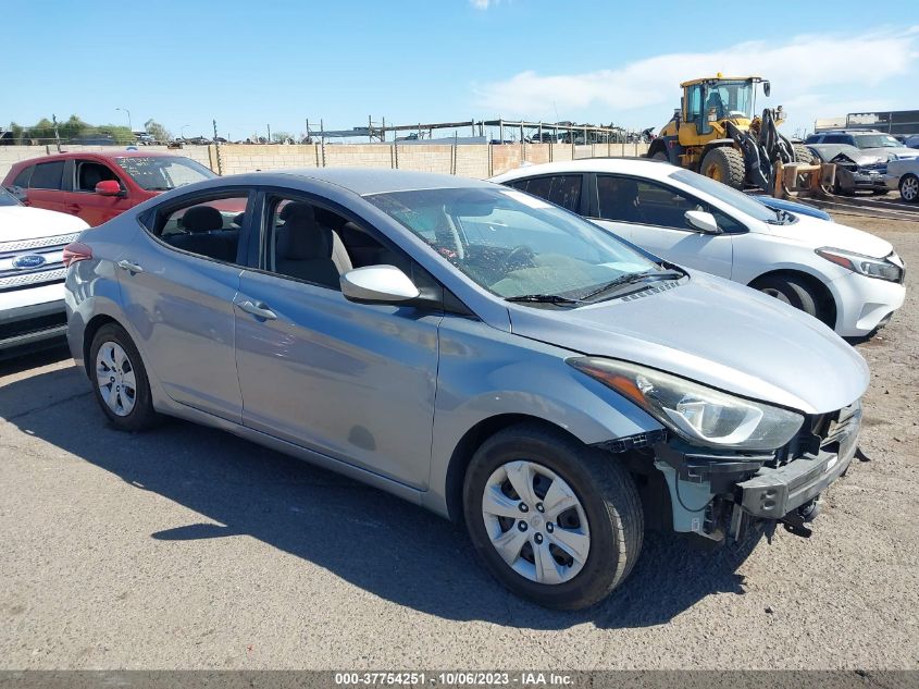 2016 HYUNDAI ELANTRA SE - 5NPDH4AE4GH719566