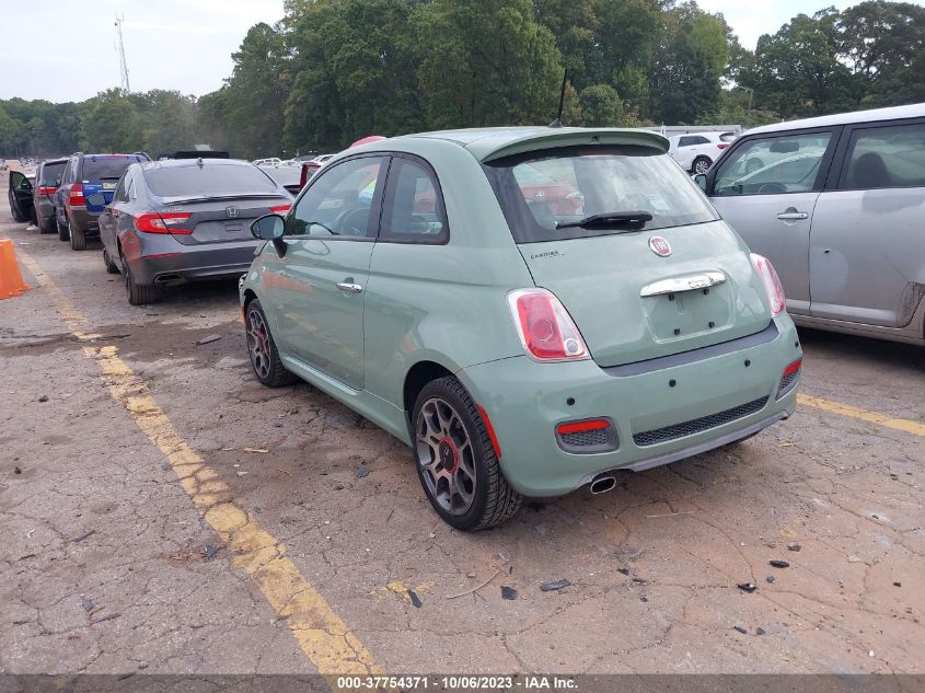 2013 FIAT 500 SPORT - 3C3CFFBR1DT754158