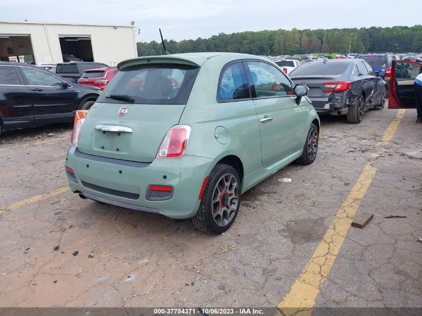 2013 FIAT 500 SPORT - 3C3CFFBR1DT754158