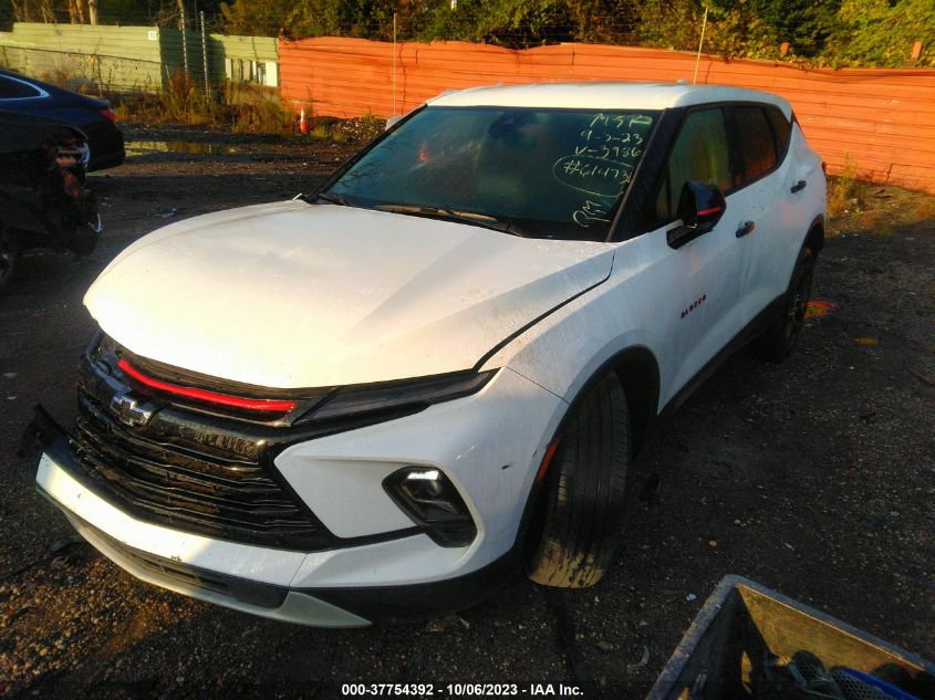 2023 CHEVROLET BLAZER LT - 3GNKBHR42PS103986