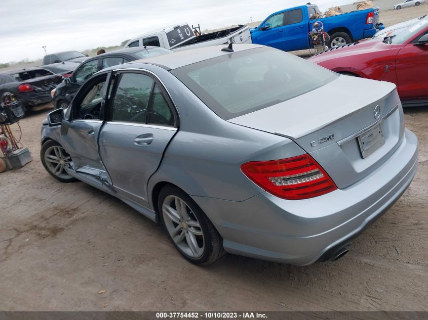 2013 MERCEDES-BENZ C-CLASS C 250 - WDDGF4HB9DA790690