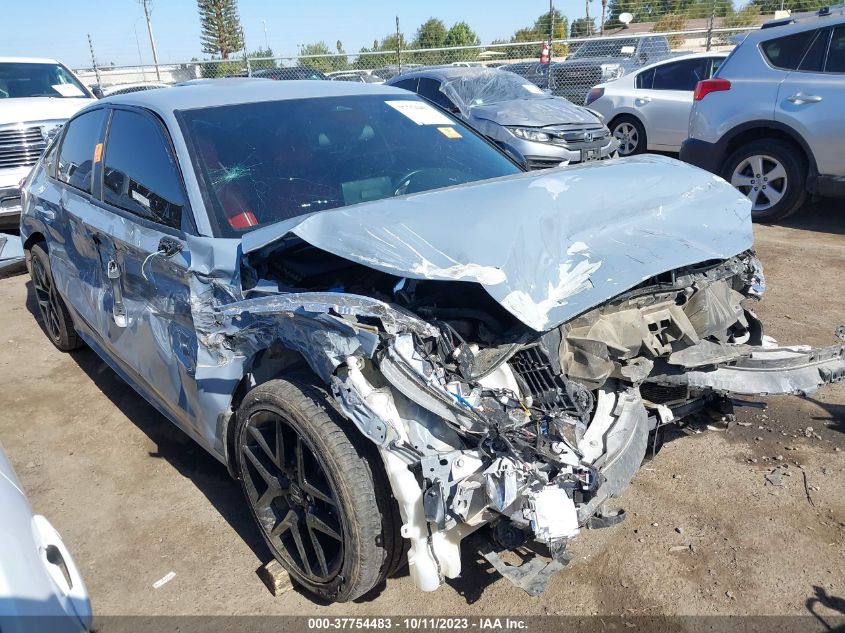 2022 HONDA CIVIC SEDAN SPORT - 2HGFE2F57NH502700