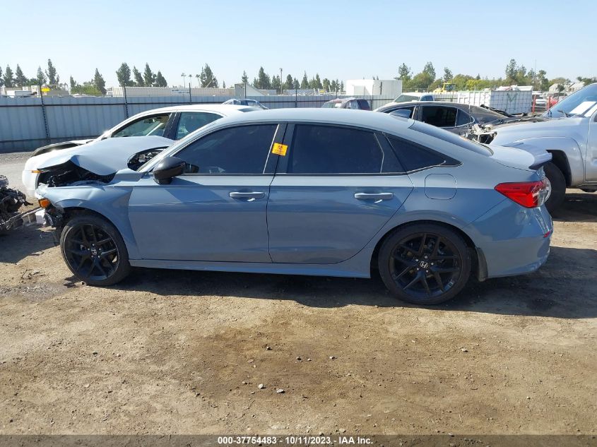 2022 HONDA CIVIC SEDAN SPORT - 2HGFE2F57NH502700