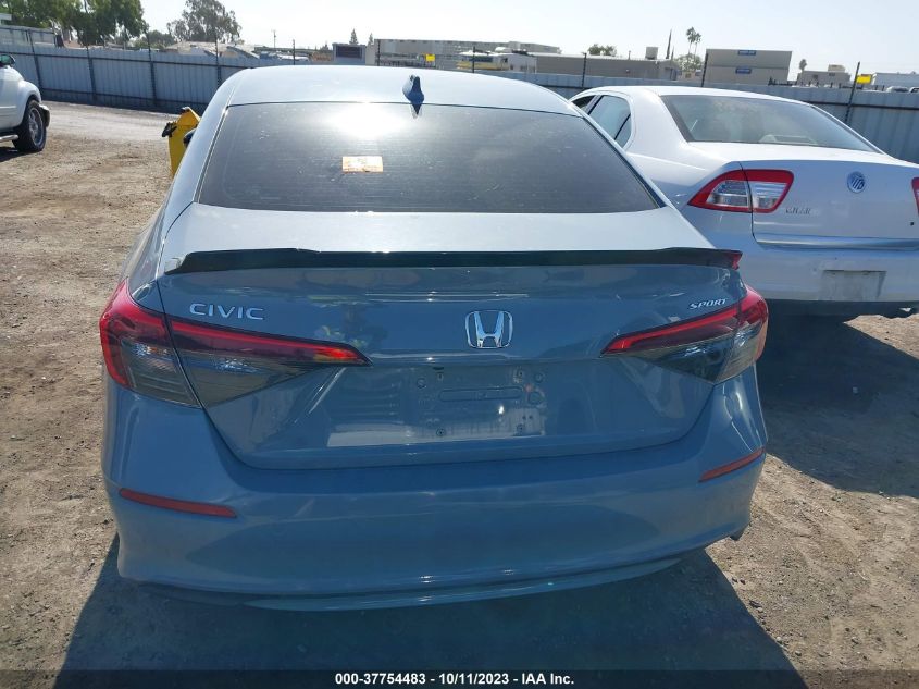 2022 HONDA CIVIC SEDAN SPORT - 2HGFE2F57NH502700