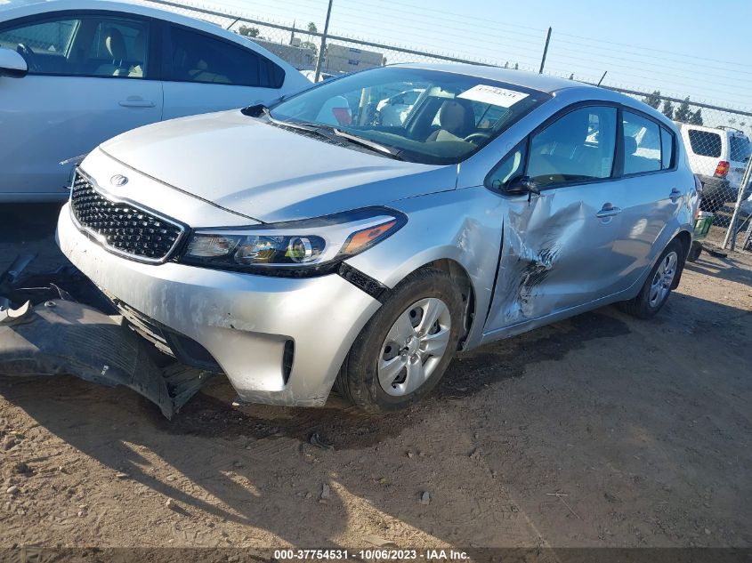 2018 KIA FORTE5 LX - KNAFK5A81J5772837