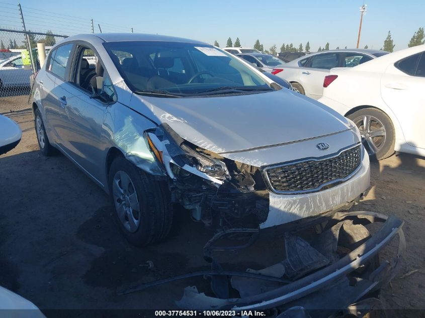 2018 KIA FORTE5 LX - KNAFK5A81J5772837