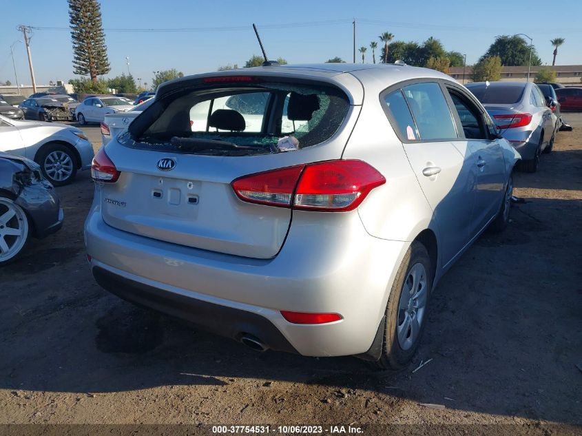 2018 KIA FORTE5 LX - KNAFK5A81J5772837