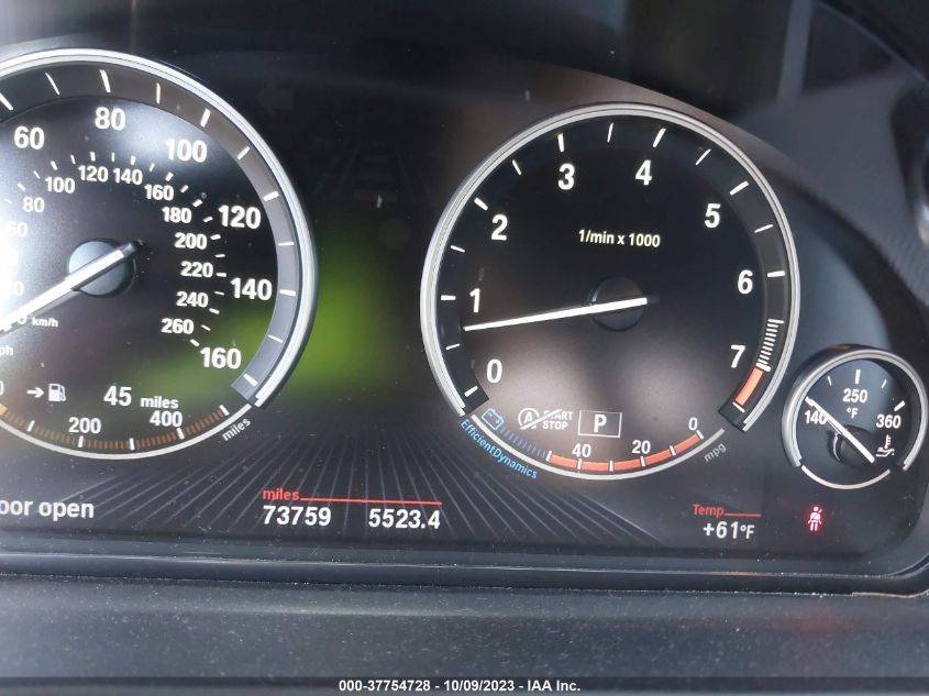 2013 BMW 535I WBAFR7C55DC818924