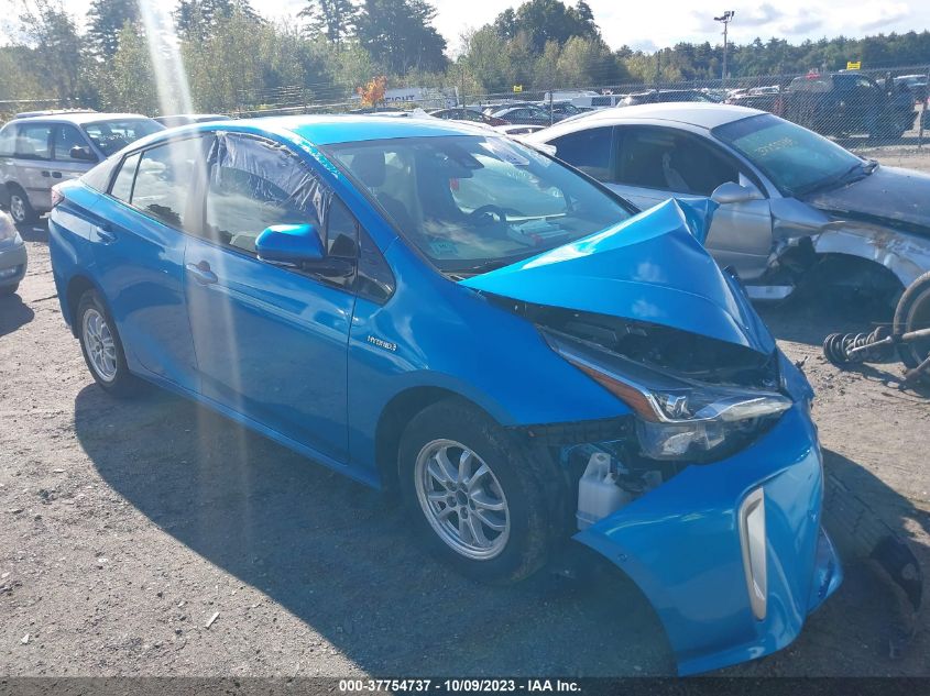 2019 TOYOTA PRIUS - JTDL9RFU6K3003262