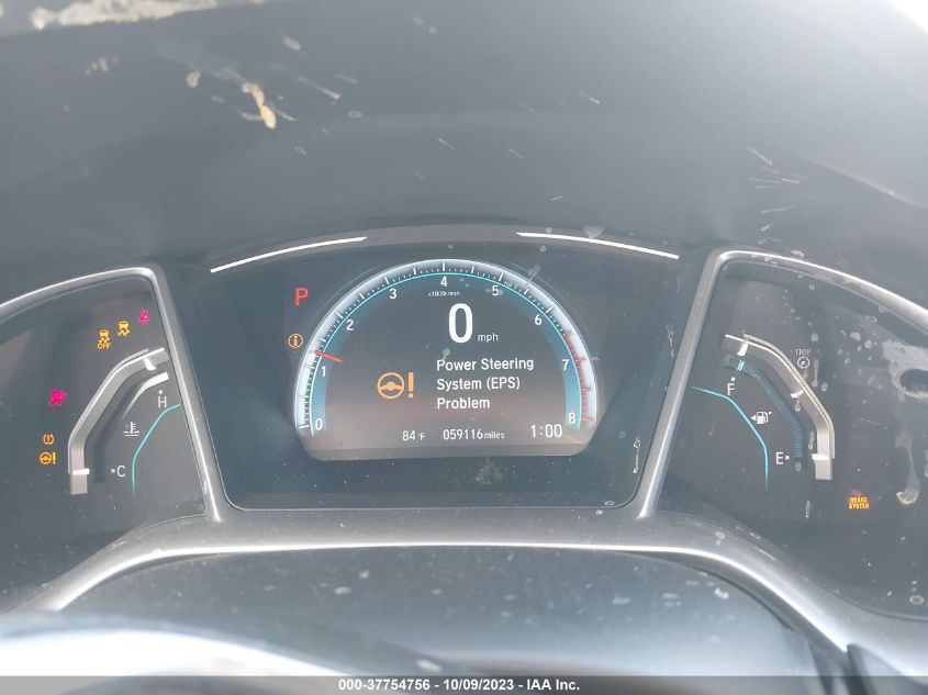 2018 HONDA CIVIC SEDAN EX-T - JHMFC1F34JX014239