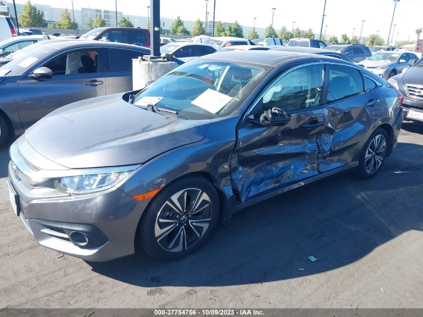 2018 HONDA CIVIC SEDAN EX-T - JHMFC1F34JX014239