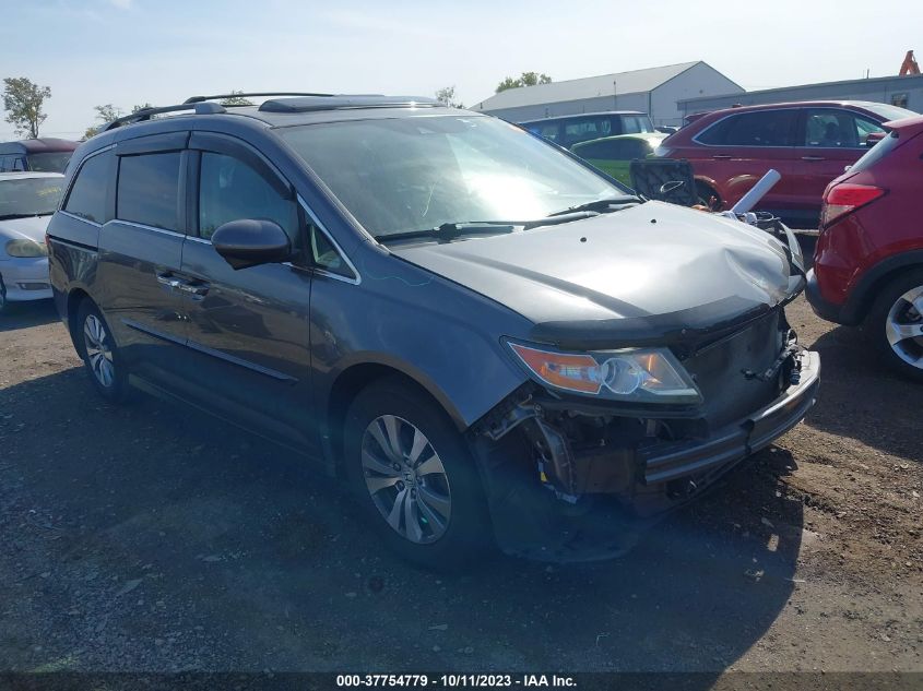 2014 HONDA ODYSSEY EX-L - 5FNRL5H67EB102005