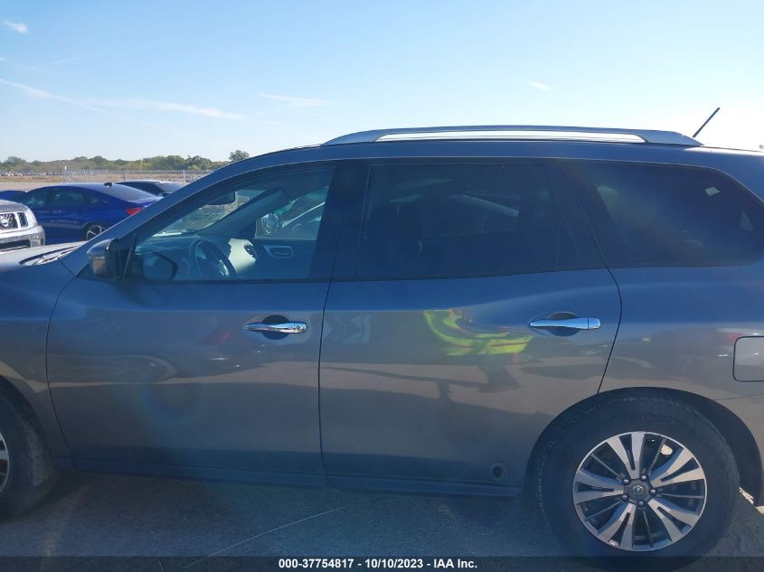 2018 NISSAN PATHFINDER SV - 5N1DR2MN7JC605508