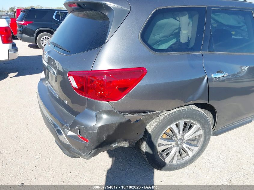 2018 NISSAN PATHFINDER SV - 5N1DR2MN7JC605508