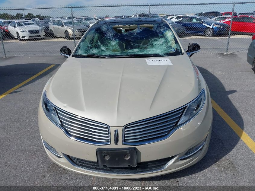 2014 LINCOLN MKZ HYBRID 3LN6L2LU8ER816615