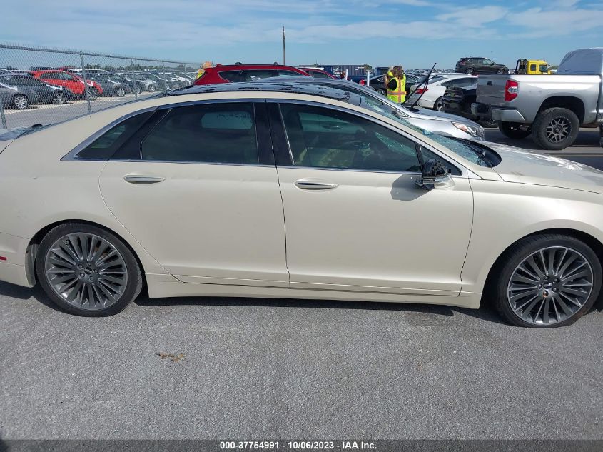 2014 LINCOLN MKZ HYBRID 3LN6L2LU8ER816615