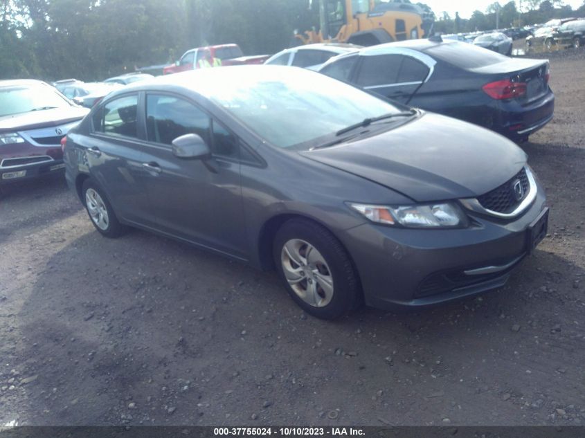 2013 HONDA CIVIC SDN LX - 2HGFB2F55DH592243