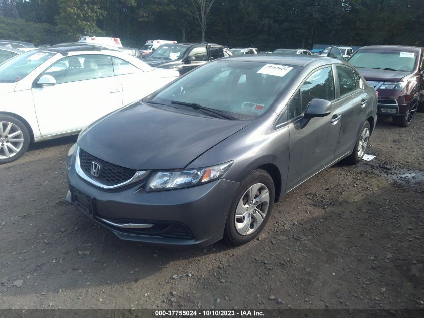 2013 HONDA CIVIC SDN LX - 2HGFB2F55DH592243