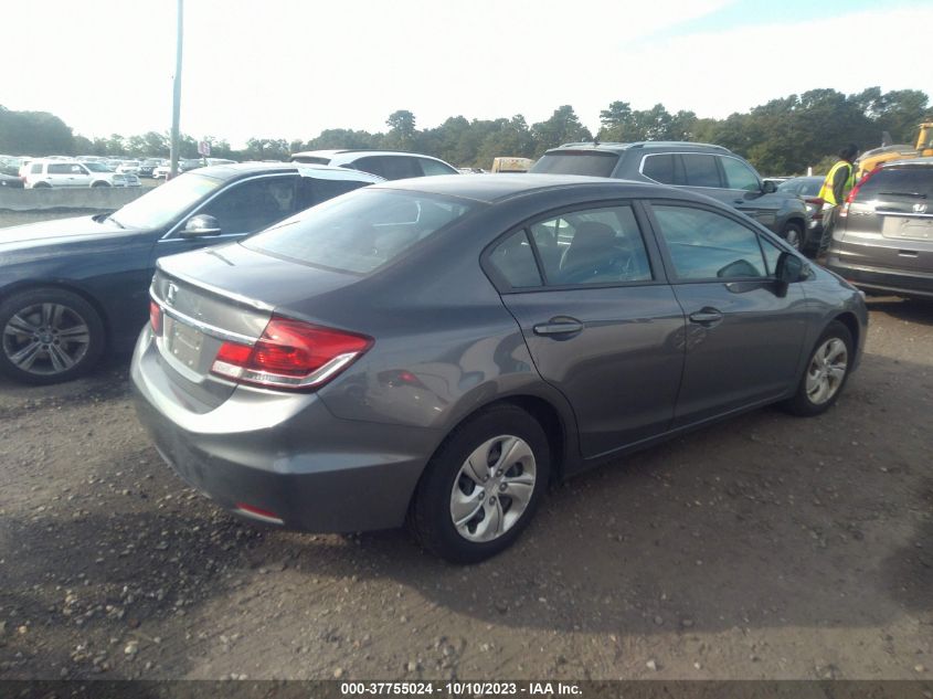 2013 HONDA CIVIC SDN LX - 2HGFB2F55DH592243