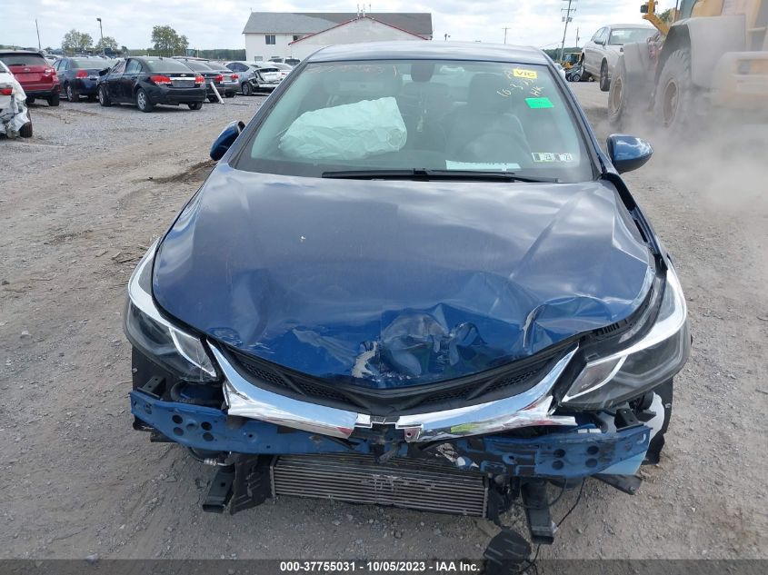 2019 CHEVROLET CRUZE LT - 1G1BE5SM5K7126428