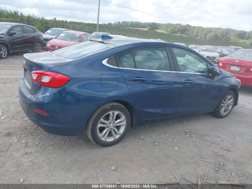 2019 CHEVROLET CRUZE LT - 1G1BE5SM5K7126428