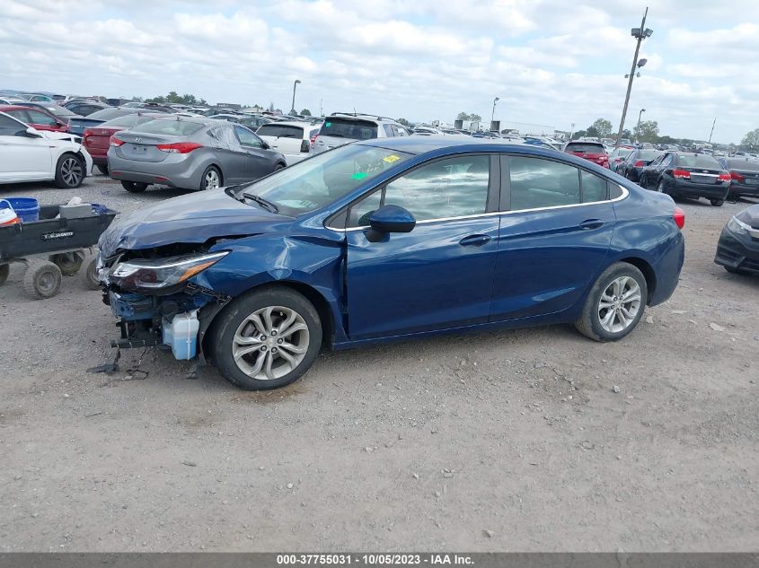 2019 CHEVROLET CRUZE LT - 1G1BE5SM5K7126428