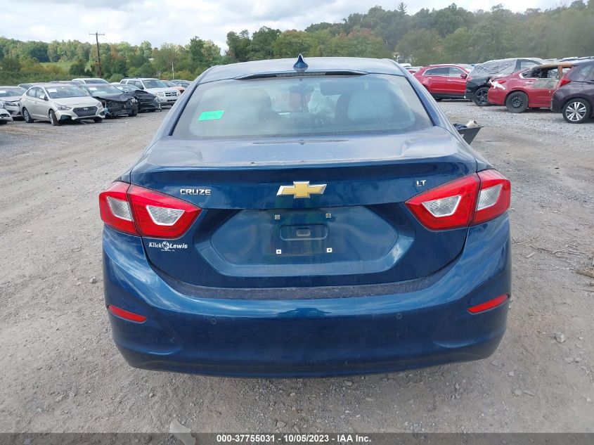 2019 CHEVROLET CRUZE LT - 1G1BE5SM5K7126428