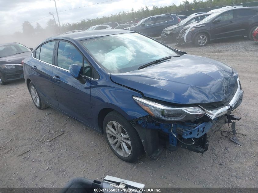 2019 CHEVROLET CRUZE LT - 1G1BE5SM5K7126428