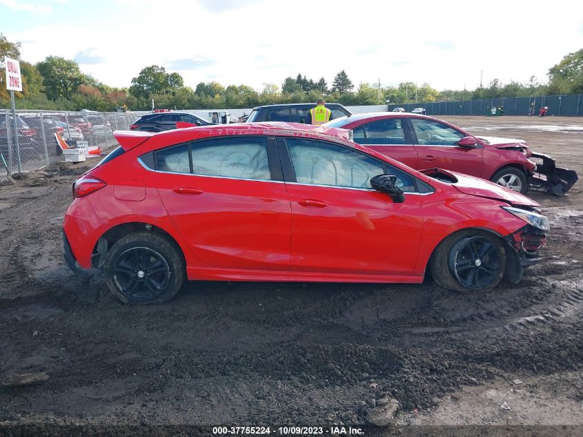 2017 CHEVROLET CRUZE LT - 3G1BD6SM8HS594351