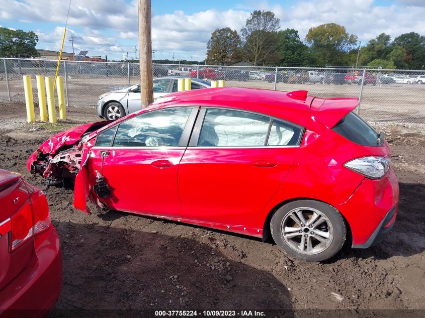 2017 CHEVROLET CRUZE LT - 3G1BD6SM8HS594351