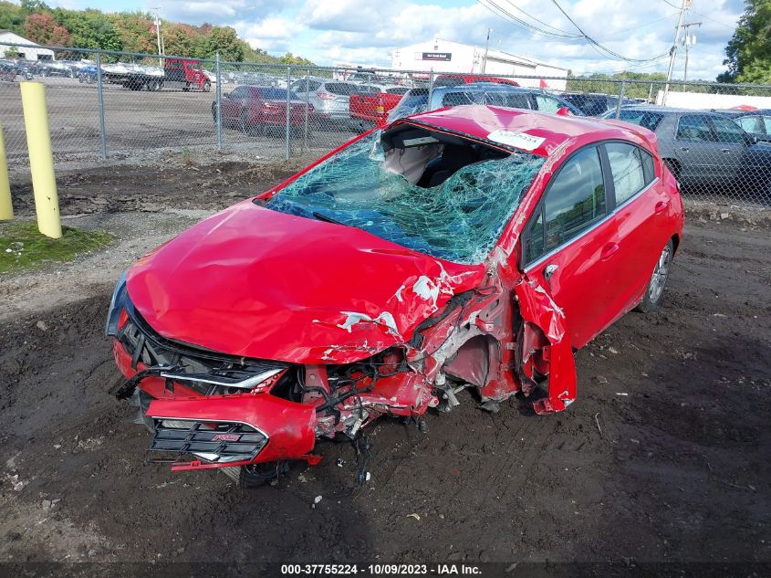 2017 CHEVROLET CRUZE LT - 3G1BD6SM8HS594351