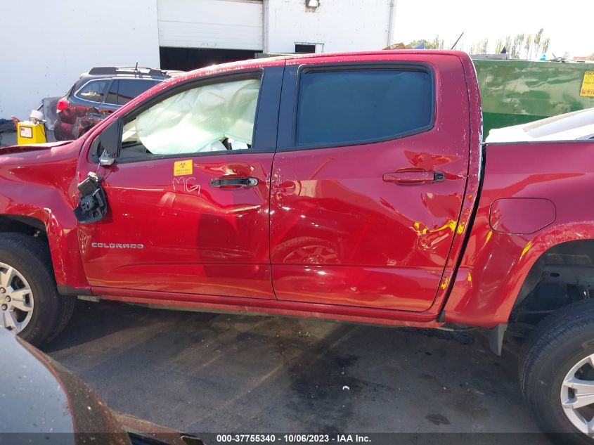 2021 CHEVROLET COLORADO LT - 1GCGTCEN6M1141411