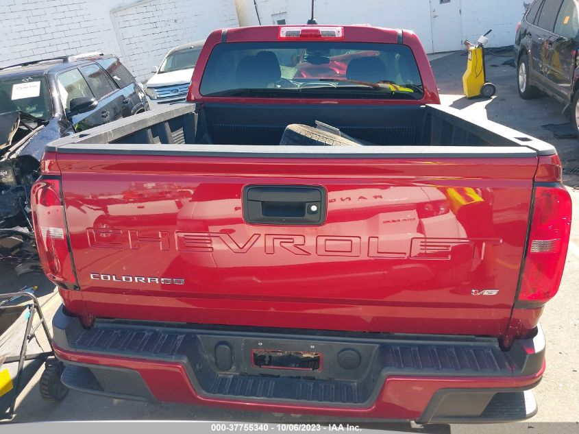 2021 CHEVROLET COLORADO LT - 1GCGTCEN6M1141411