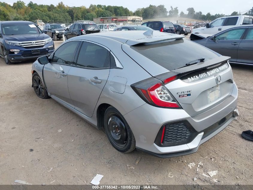 2019 HONDA CIVIC HATCHBACK EX - SHHFK7H63KU225456