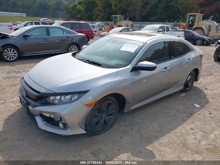 2019 HONDA CIVIC HATCHBACK EX - SHHFK7H63KU225456