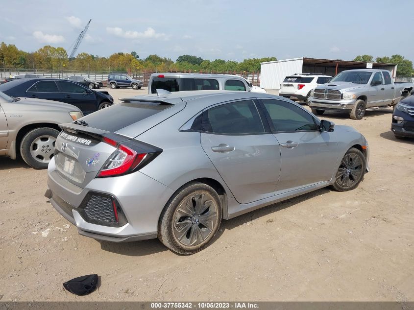2019 HONDA CIVIC HATCHBACK EX - SHHFK7H63KU225456