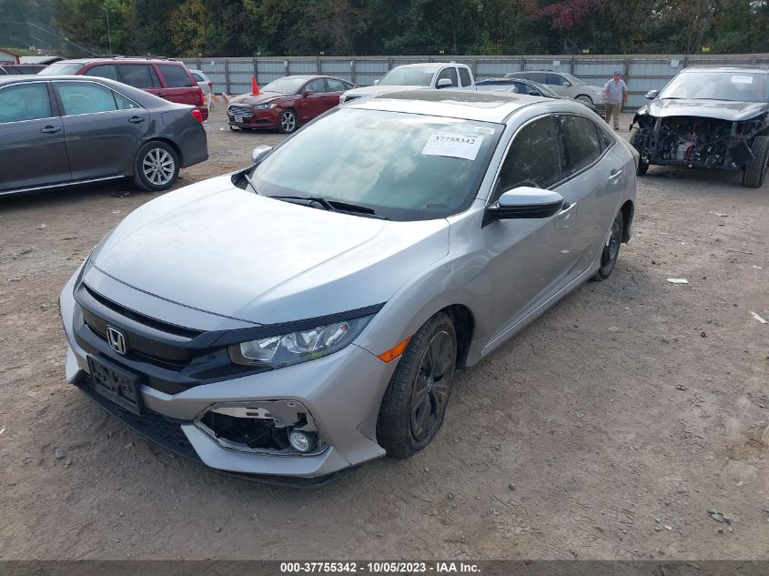 2019 HONDA CIVIC HATCHBACK EX - SHHFK7H63KU225456