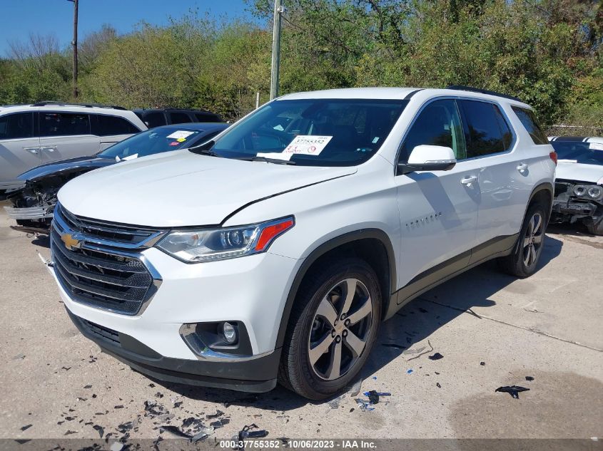 2021 CHEVROLET TRAVERSE LT LEATHER - 1GNERHKW3MJ211745