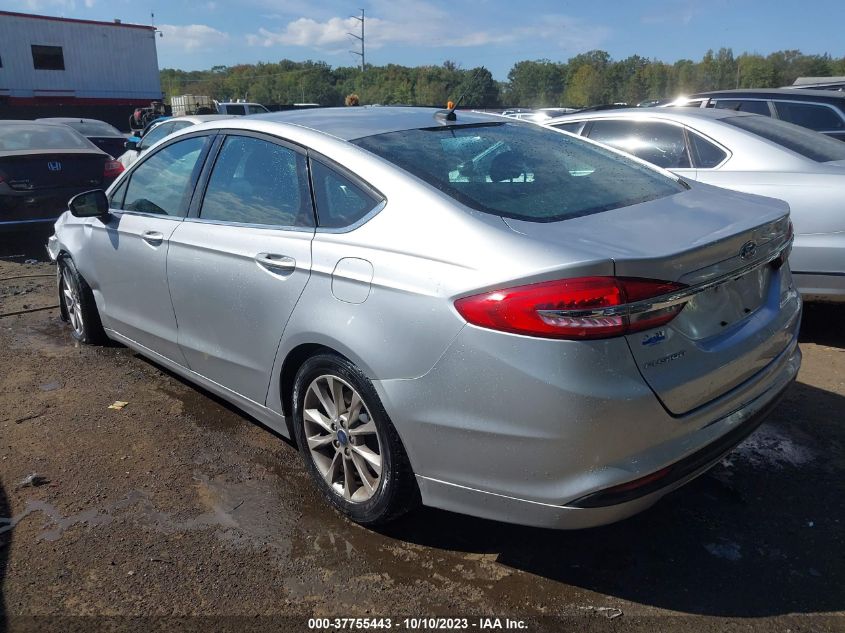 2017 FORD FUSION SE - 3FA6P0H79HR111123