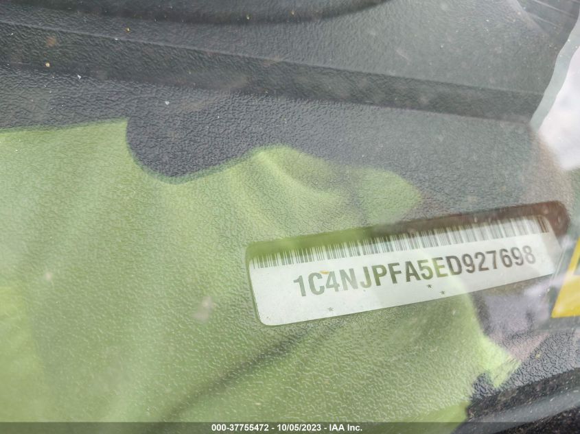 2014 JEEP PATRIOT HIGH ALTITUDE - 1C4NJPFA5ED927698