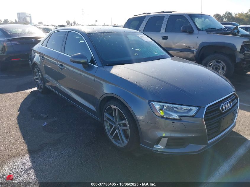 WAUAUGFF9KA084990 Audi A3 Sedan PREMIUM/TITANIUM PREMIUM