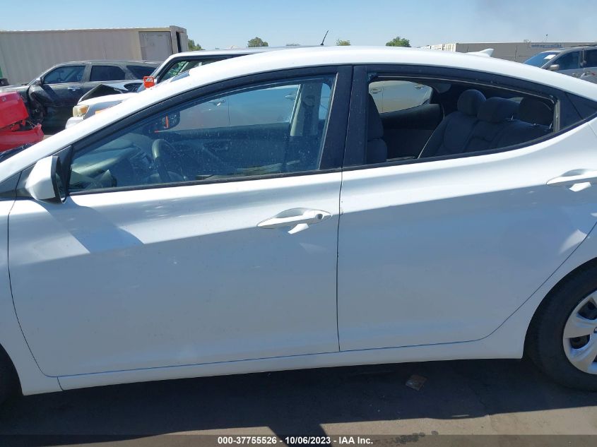 2016 HYUNDAI ELANTRA SE - 5NPDH4AE2GH690410