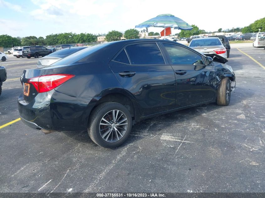 2016 TOYOTA COROLLA L/LE/LE PLS/PRM/S/S PLS - 5YFBURHE3GP412575