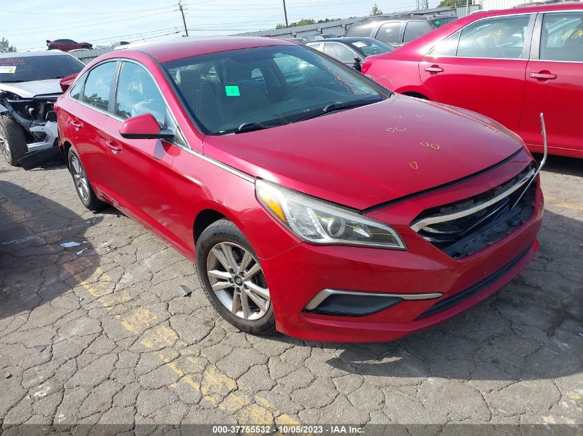 2017 HYUNDAI SONATA 2.4L - 5NPE24AF6HH527100