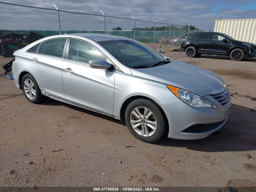 2014 HYUNDAI SONATA GLS - 5NPEB4AC3EH907416