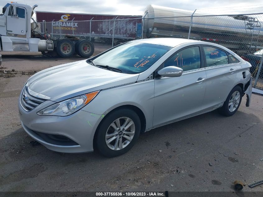 2014 HYUNDAI SONATA GLS - 5NPEB4AC3EH907416